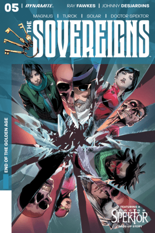 Imagen de apoyo de  The Sovereigns #5 Featuring Magnus, Turok, Solar and More