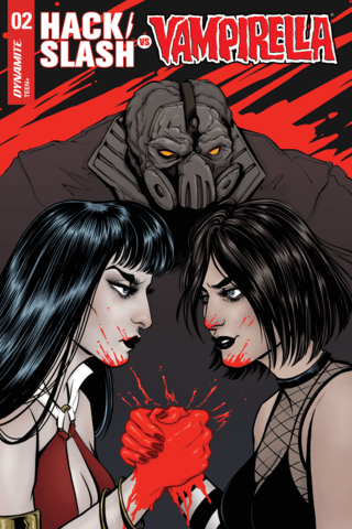 Imagen de apoyo de Hack/Slash vs Vampirella #2