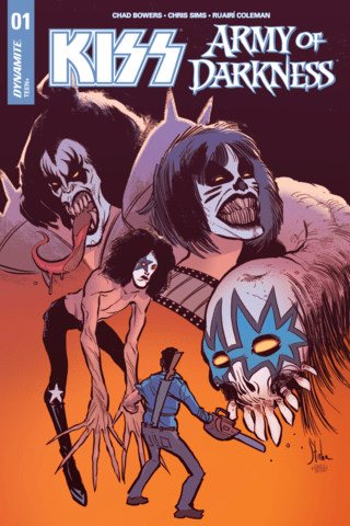 Imagen de apoyo de Kiss/Army of Darkness #1