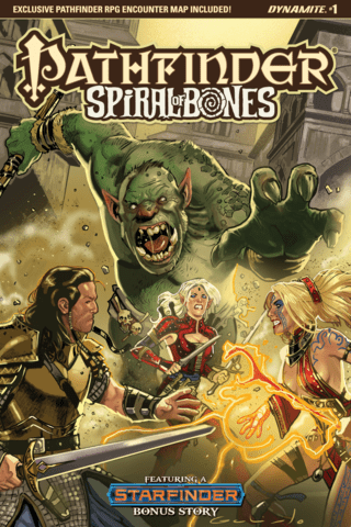 Imagen de apoyo de  Pathfinder: Spiral of Bones #1