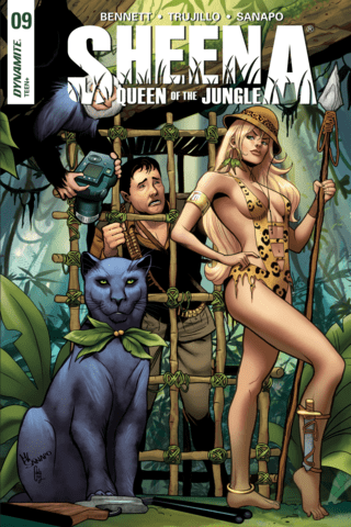Imagen de apoyo de  Sheena: Queen of the Jungle #9
