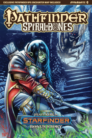 Imagen de apoyo de  Pathfinder: Spiral of Bones #3