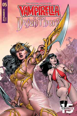 Imagen de apoyo de  Vampirella/ Dejah Thoris #5