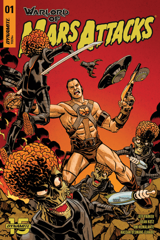 Imagen de apoyo de  Warlord of Mars Attacks #1