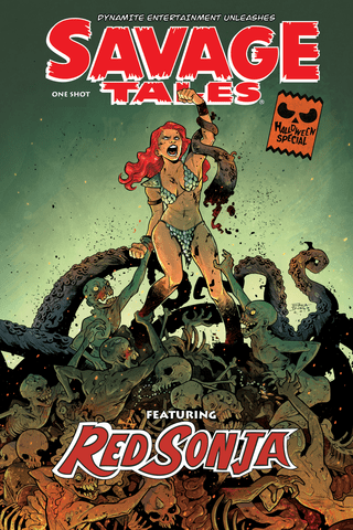 Imagen de apoyo de  Savage Tales: A Red Sonja Halloween Special