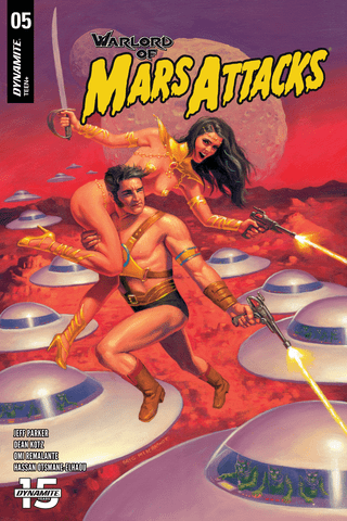 Imagen de apoyo de Warlord of Mars Attacks #5