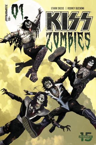 Imagen de apoyo de Kiss: Zombies #1