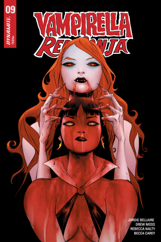Imagen de apoyo de Vampirella/Red Sonja #9