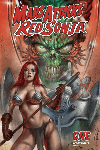 Imagen de apoyo de Mars Attacks Red Sonja #1
