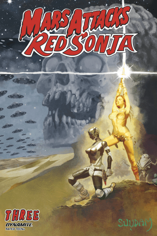 Imagen de apoyo de  Mars Attacks Red Sonja #3