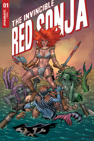 Imagen de apoyo de The Invincible Red Sonja #1