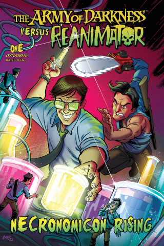 Imagen de apoyo de Army of Darkness Vs Reanimator: Necronomicon Rising Vol 1 #1