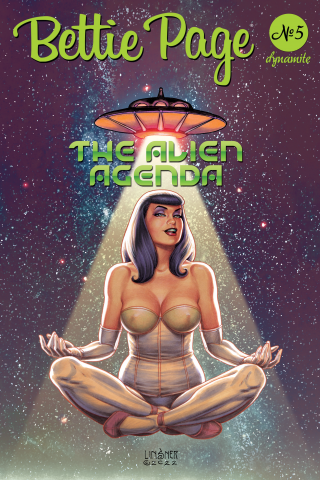 Imagen de apoyo de Bettie Page: The Alien Agenda #5