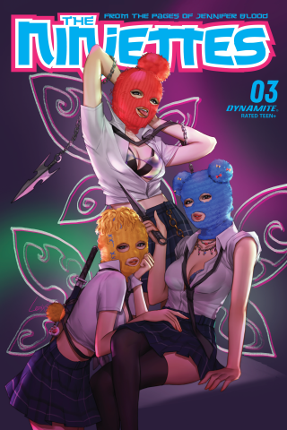 Imagen de apoyo de Ninjettes Vol 2 #3
