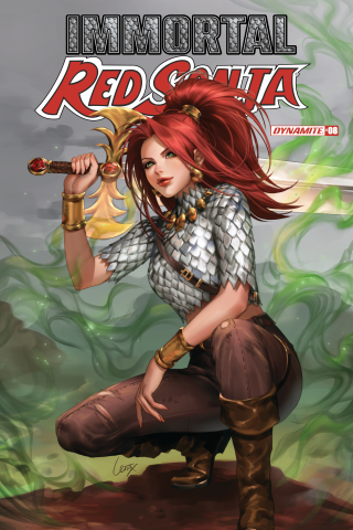 Imagen de apoyo de Immortal Red Sonja #8