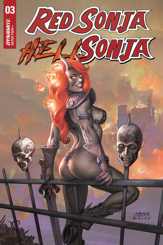 Imagen de apoyo de Red Sonja Hell Sonja #3