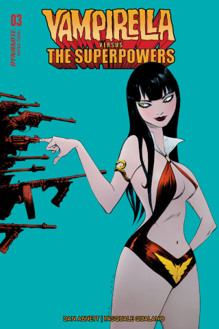 Imagen de apoyo de Vampirella vs The Superpowers #3