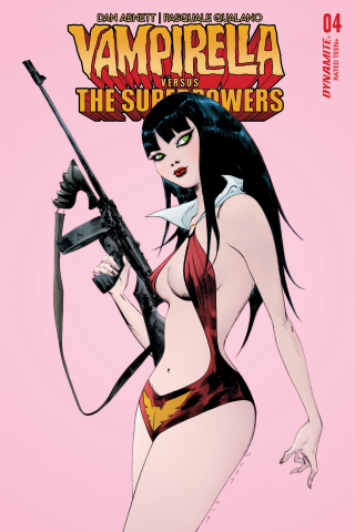 Imagen de apoyo de  Vampirella vs The Superpowers #4