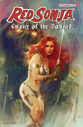 Imagen de apoyo de  Red Sonja: Empire of the Damned #1