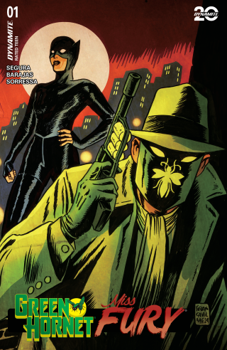 Imagen de apoyo de Green Hornet/Miss Fury #1