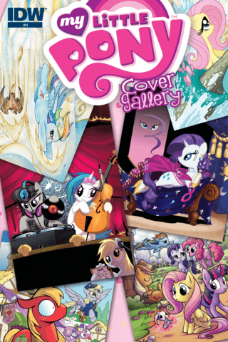 Imagen de apoyo de  My Little Pony: Cover Gallery #1