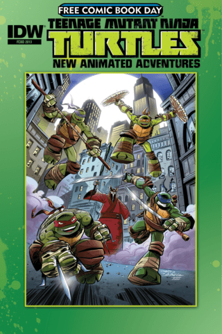 Imagen de apoyo de  Teenage Mutant Ninja Turtles FCBD 2013