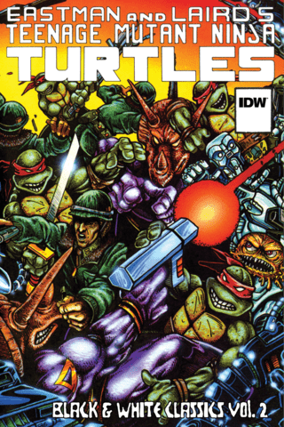 Imagen de apoyo de  Teenage Mutant Ninja Turtles: B&W Classics Vol #2
