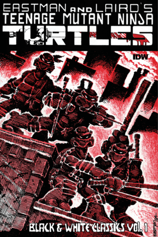 Imagen de apoyo de  Teenage Mutant Ninja Turtles: B&W Classics Vol #1