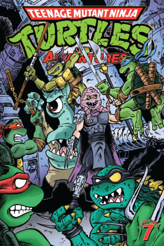 Imagen de apoyo de  Teenage Mutant Ninja Turtles: Adventures Vol #7