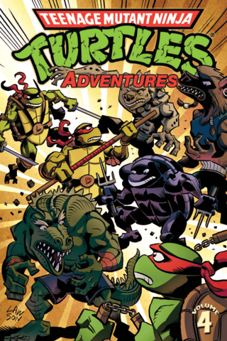 Imagen de apoyo de  Teenage Mutant Ninja Turtles: Adventures Vol #4