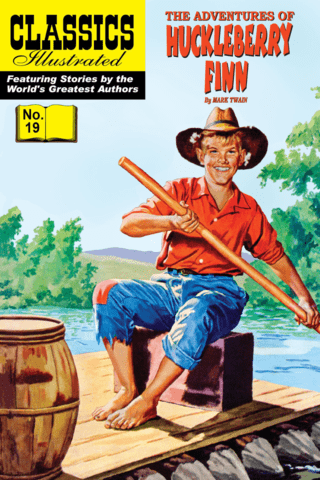 Imagen de apoyo de Huckleberry Finn: Classics Illustrated #19