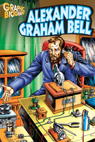 Imagen de apoyo de  Alexander Graham Bell Graphic Biography
