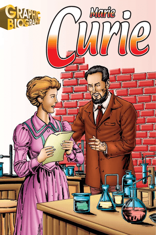 Imagen de apoyo de Madam Curie Graphic Biography