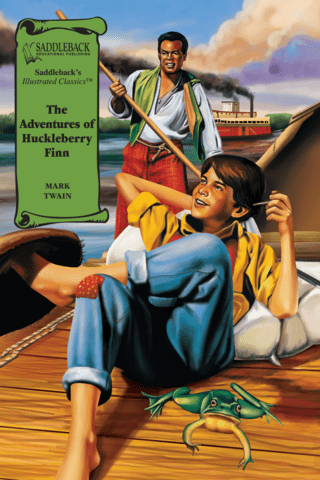 Imagen de apoyo de The Adventures of Huckleberry Finn Illustrated Classics