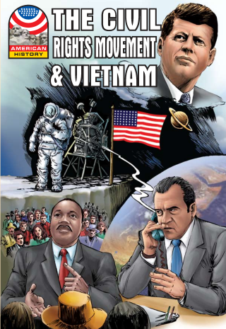 Imagen de apoyo de The Civil Rights Movement & Vietnam 1960 1976 Graphic US History