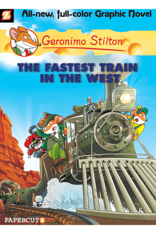 Imagen de apoyo de  Geronimo Stilton Vol #13 The Fastest Train in the West