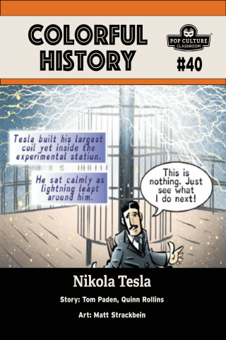 Imagen de apoyo de  Colorful History #40: Nikola Tesla