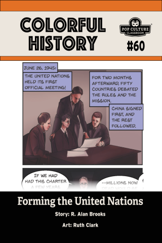 Imagen de apoyo de  Colorful History #60: Forming the United Nations