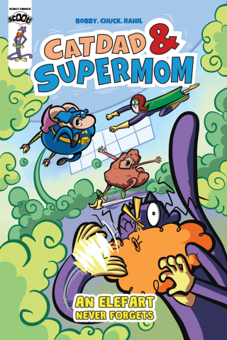 Imagen de apoyo de CatDad & SuperMom: An Elefart Never Forgets #1
