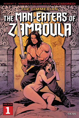 Imagen de apoyo de The Cimmerian: The Man Eaters Of Zamboula #1