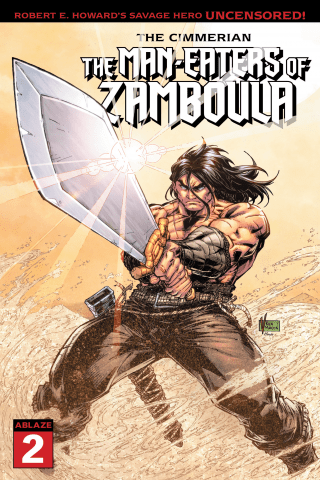 Imagen de apoyo de The Cimmerian: The Man Eaters Of Zamboula #2