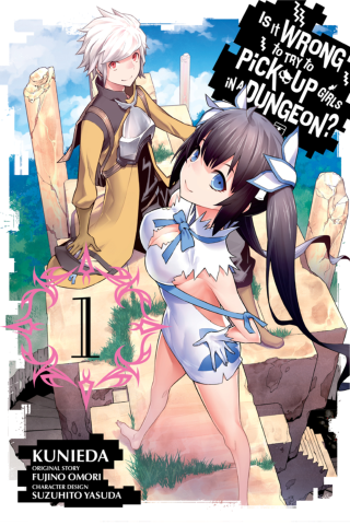 Imagen de apoyo de  Is It Wrong to Try to Pick Up Girls in a Dungeon?, Vol 1 (manga)