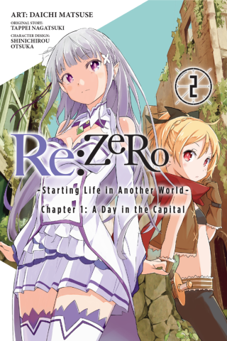 Imagen de apoyo de Re:ZERO Starting Life in Another World , Chapter 1: A Day in the Capital, Vol 2 (manga)