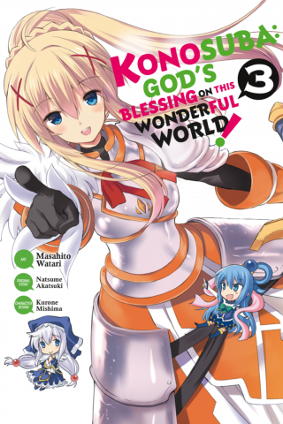 Imagen de apoyo de  Konosuba: God's Blessing on This Wonderful World!, Vol 3 (manga)
