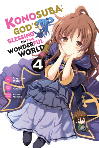 Imagen de apoyo de  Konosuba: God's Blessing on This Wonderful World!, Vol 4 (manga)