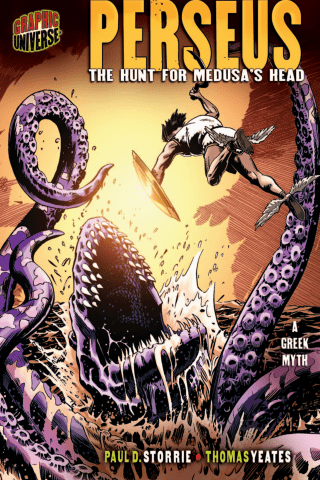 Imagen de apoyo de  Graphic Myths and Legends: Perseus: The Hunt for Medusa's Head [A Greek Myth]