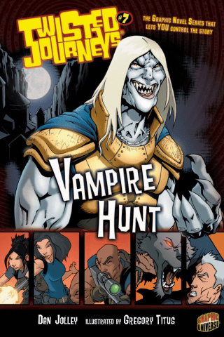 Imagen de apoyo de  Twisted Journeys: Book 7: Vampire Hunt