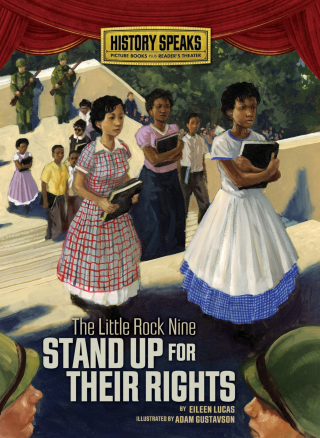 Imagen de apoyo de  The Little Rock Nine Stand Up for Their Rights