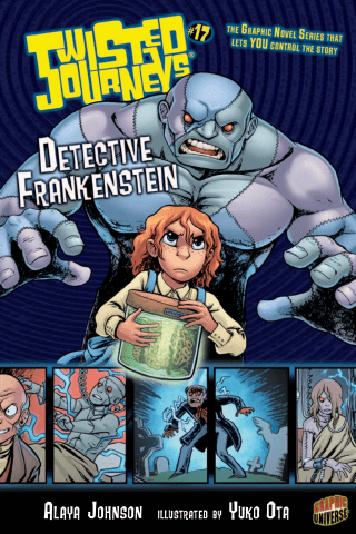 Imagen de apoyo de  Twisted Journeys: Book 17: Detective Frankenstein