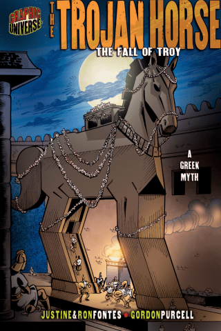 Imagen de apoyo de  Graphic Myths and Legends: The Trojan Horse: The Fall of Troy [A Greek Myth]